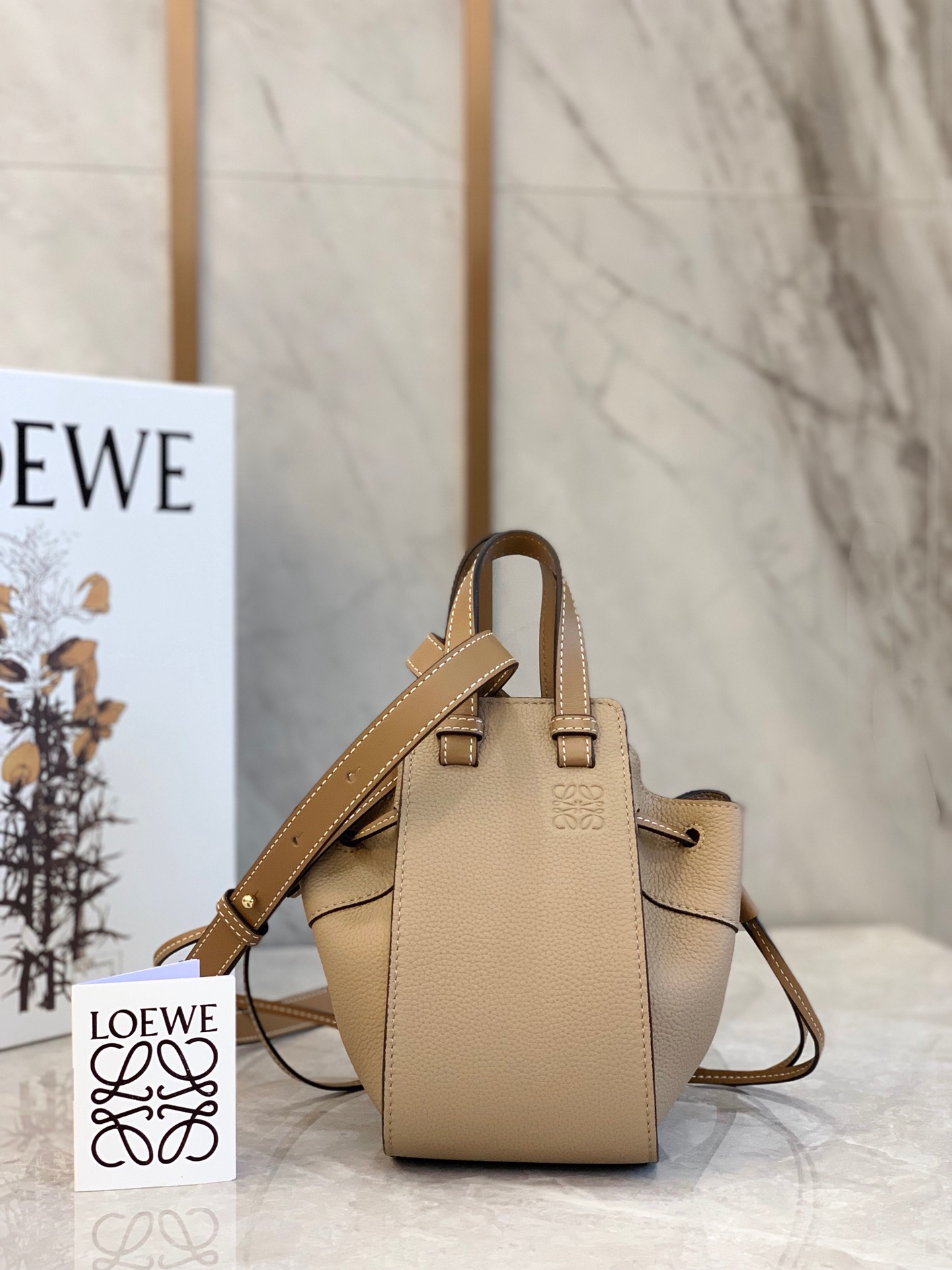LOEWE  mini hammock bag