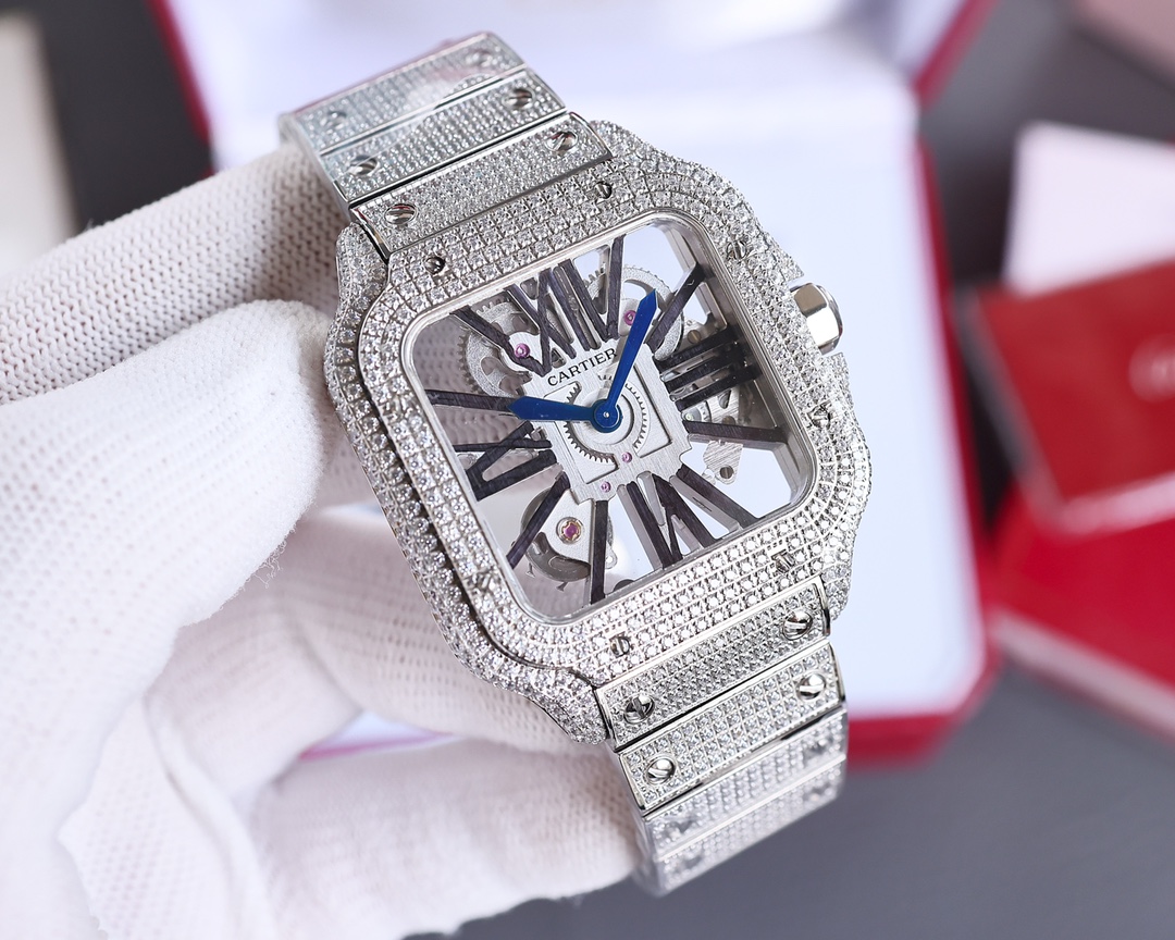 Cartier Santos Skeleton Collection