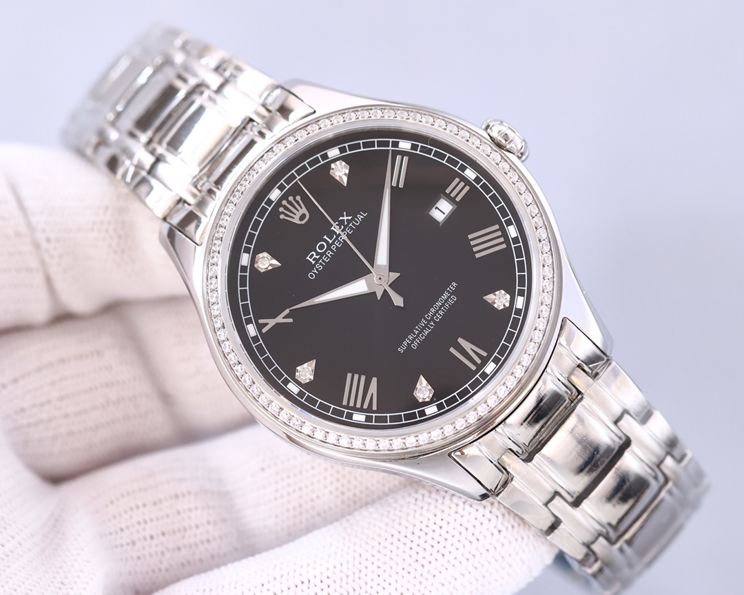 Rolex sapphire glass double mirror! super night light