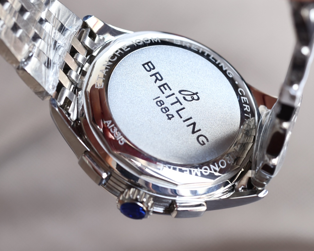 Breitling-Purcellus B01 Chronograph 16L steel Potted curved sapphire