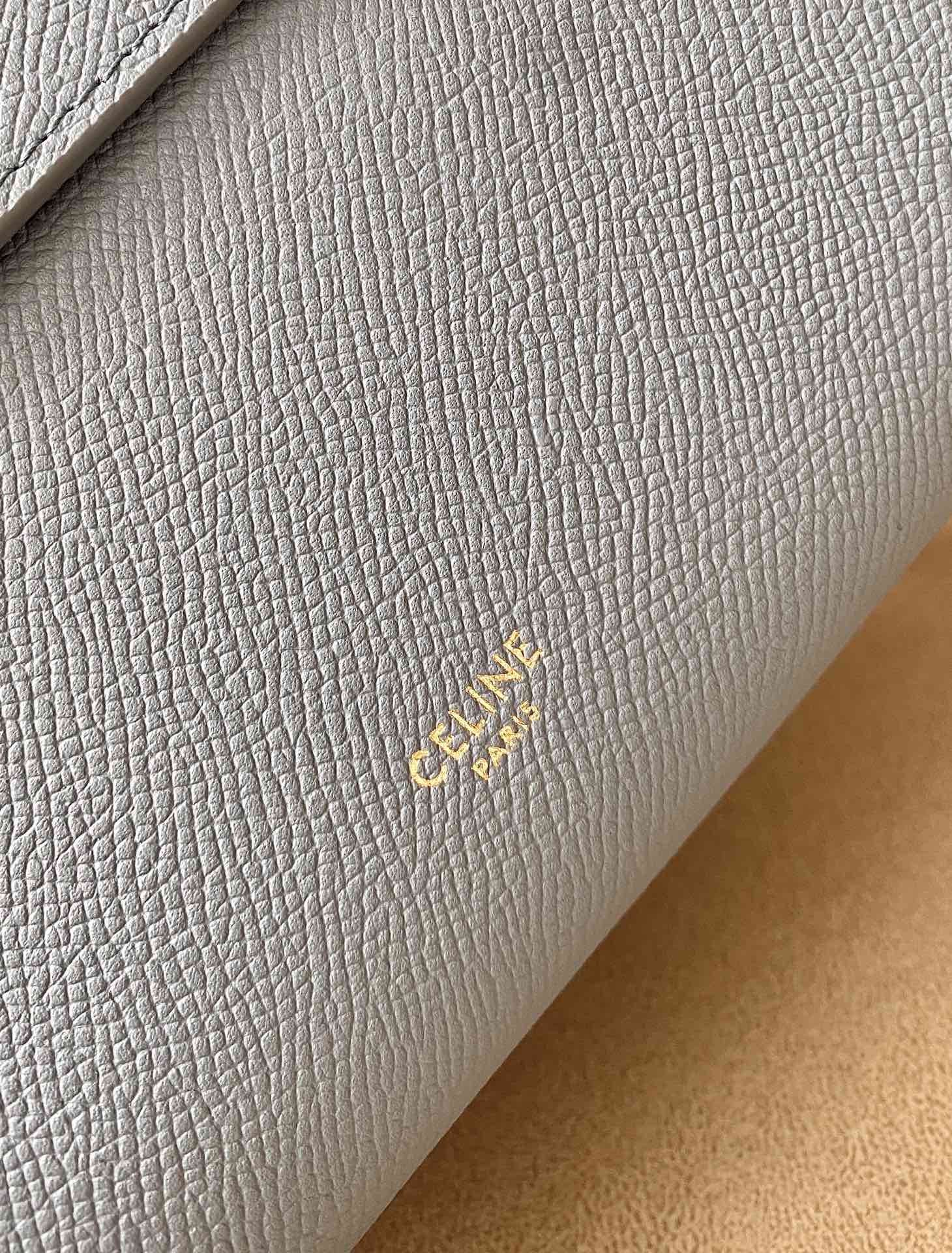 𝐂𝐞𝐥𝐢𝐧𝐞 Belt Bag Catfish Bag Small Grained Calfskin