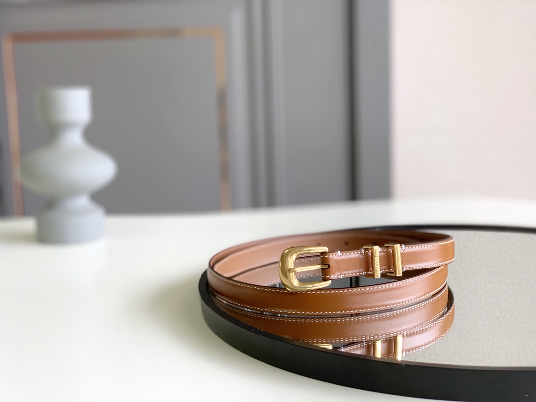 CELINE new pin buckle women's belt