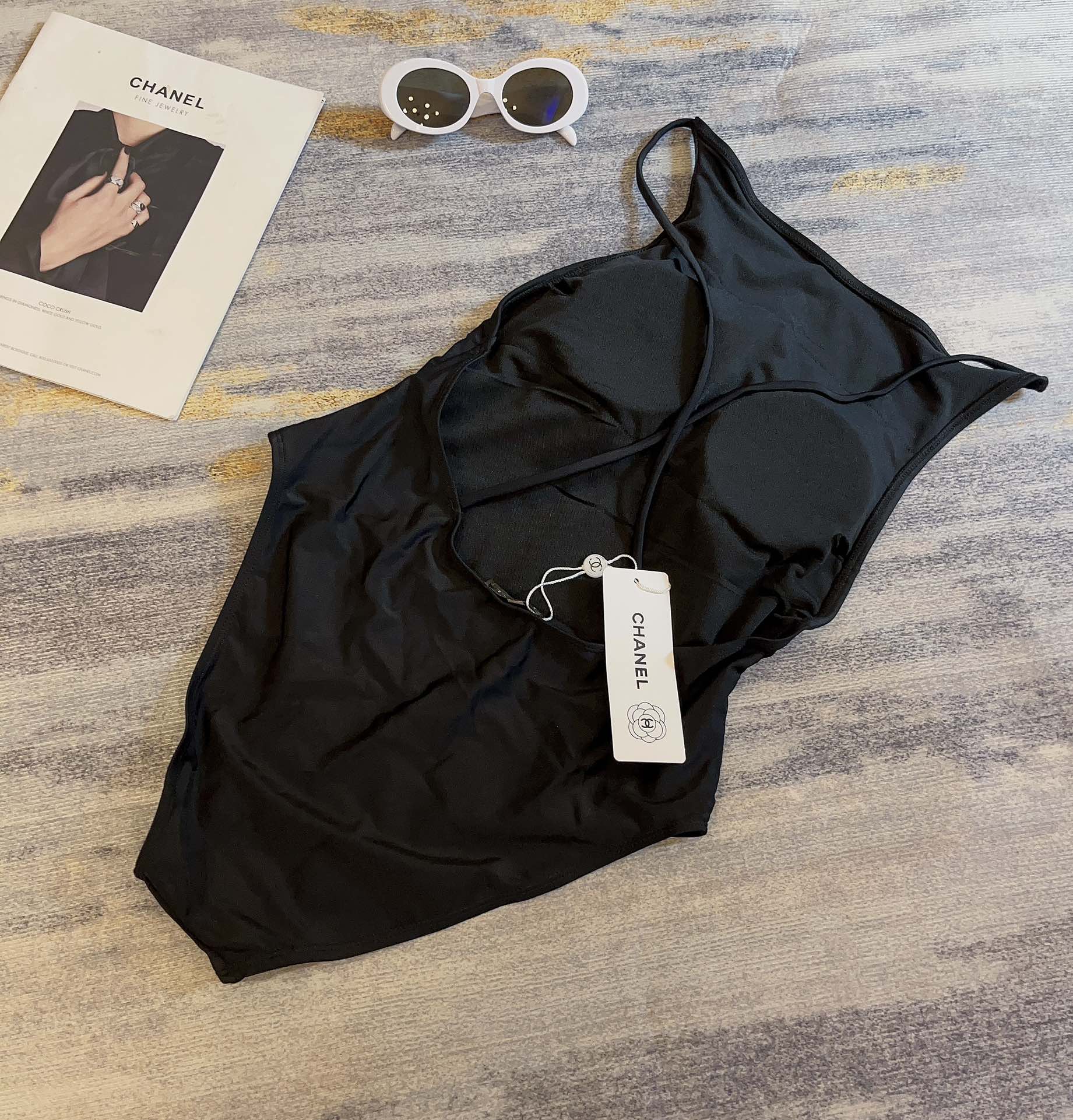Chanel one piece swimsuit