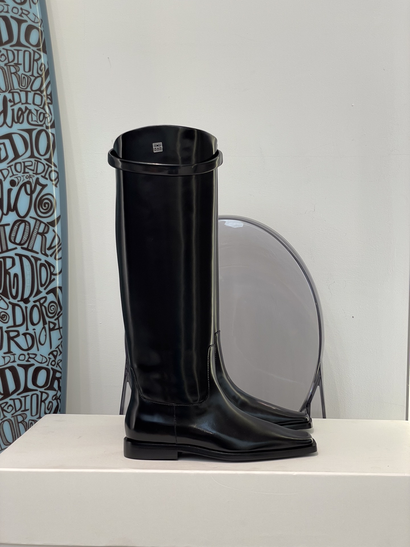 Toteme | 𝟐𝟎𝟐𝟏/𝐒𝐒 𝐧𝐞𝐰 niche designer Brand Toteme horse boots Original imported Italian A grade leather outsole