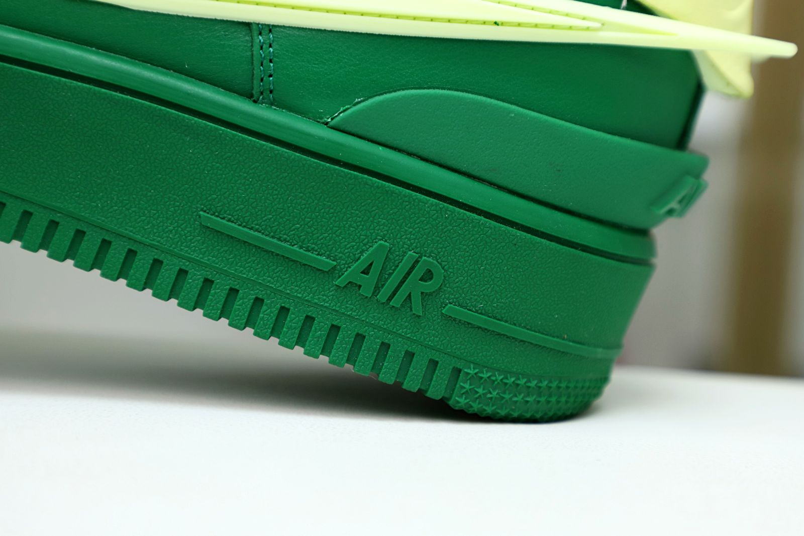 AMBUSH xNike Air Force1 Low Pine Green and Citron