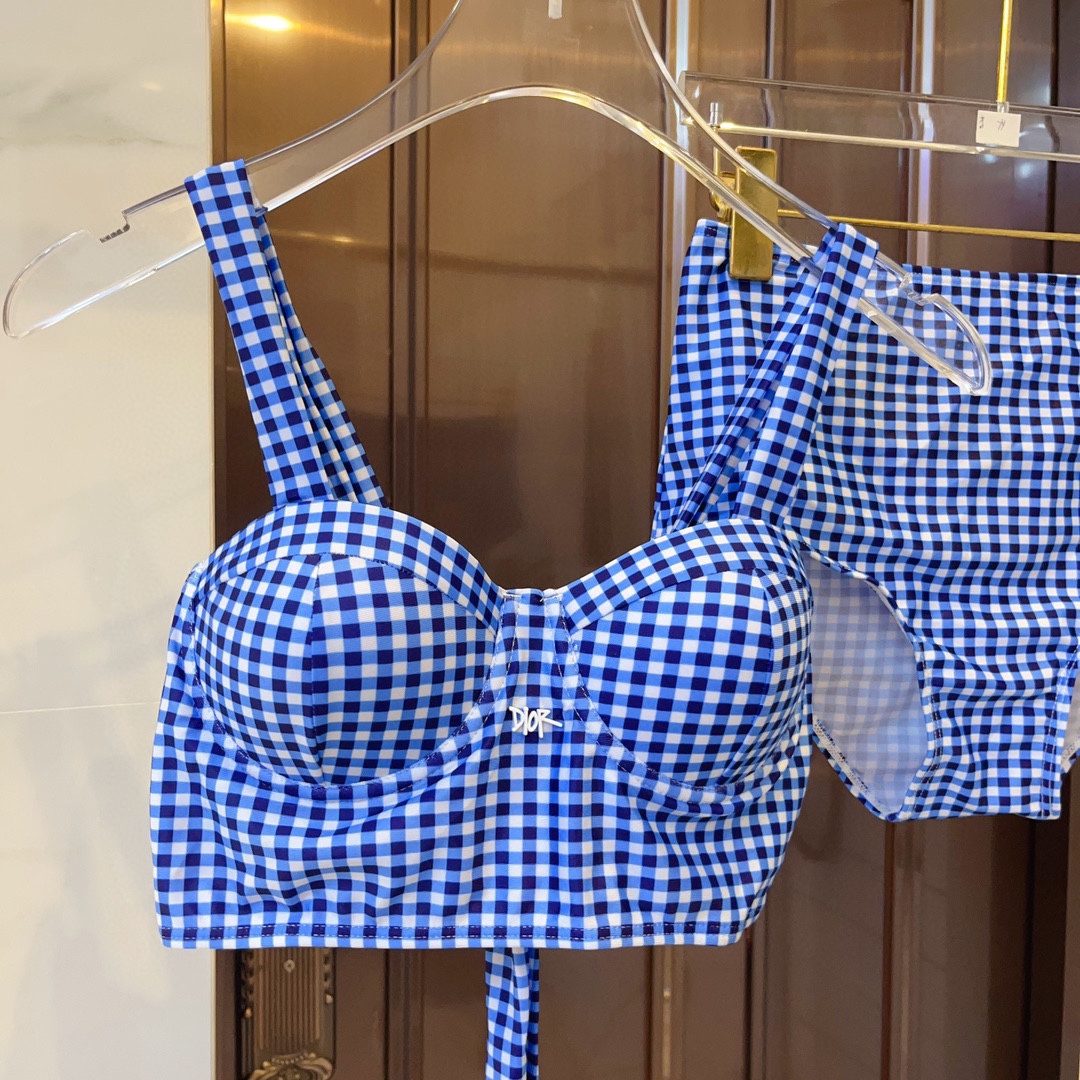 Dior High Stretch Casual Suit Swimsuit Waist Shaper Petite