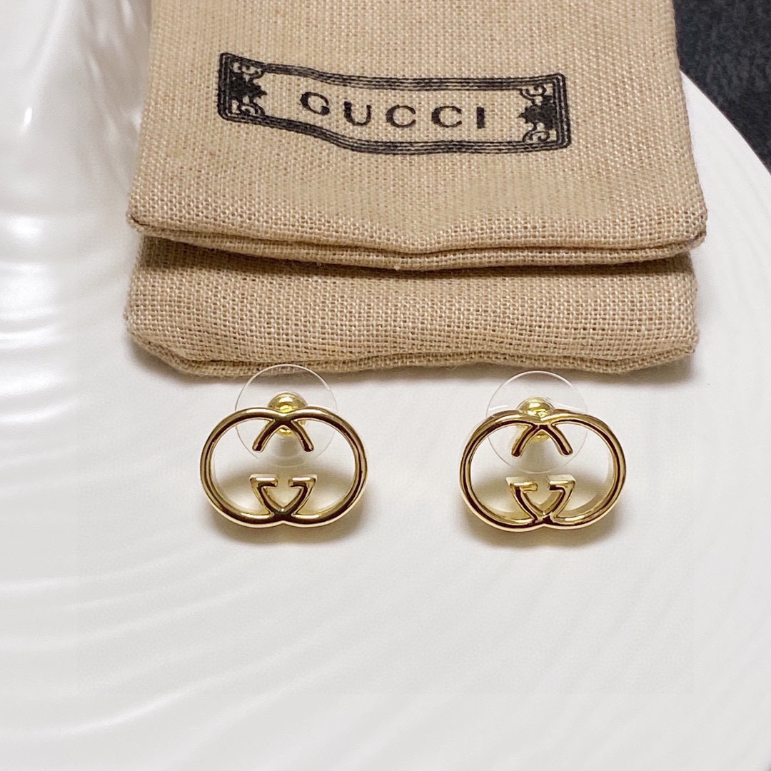𝐆𝐮𝐜𝐜𝐢 Double G Stud Earrings