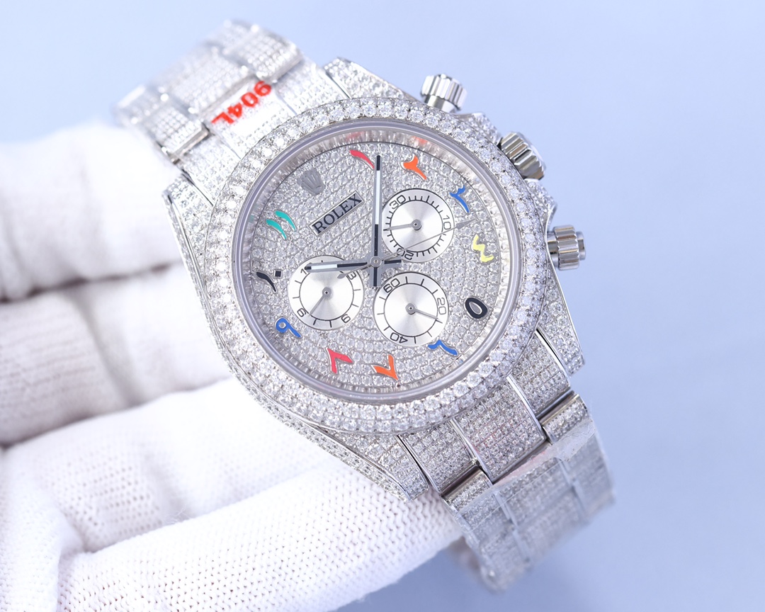 Rolex Cosmic Chronograph Daytona Gypsophila 40 Series