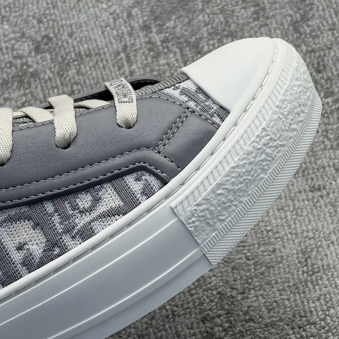 DIOR high top monogrammed shoes grey