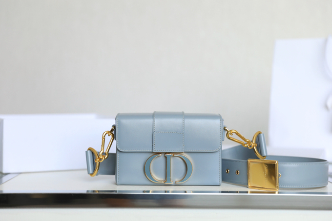 Montaigne enamel buckle box bag