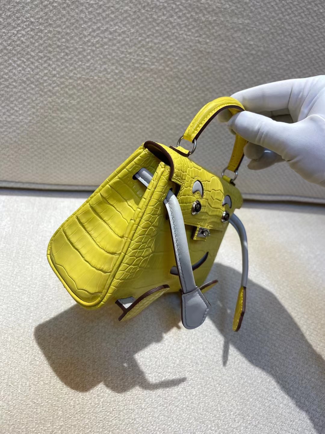 kelly doll  American crocodile top craftsmanship wax thread hand sewing