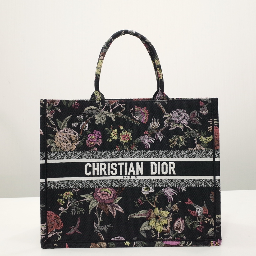 DIOR TOTE oblique vintage print