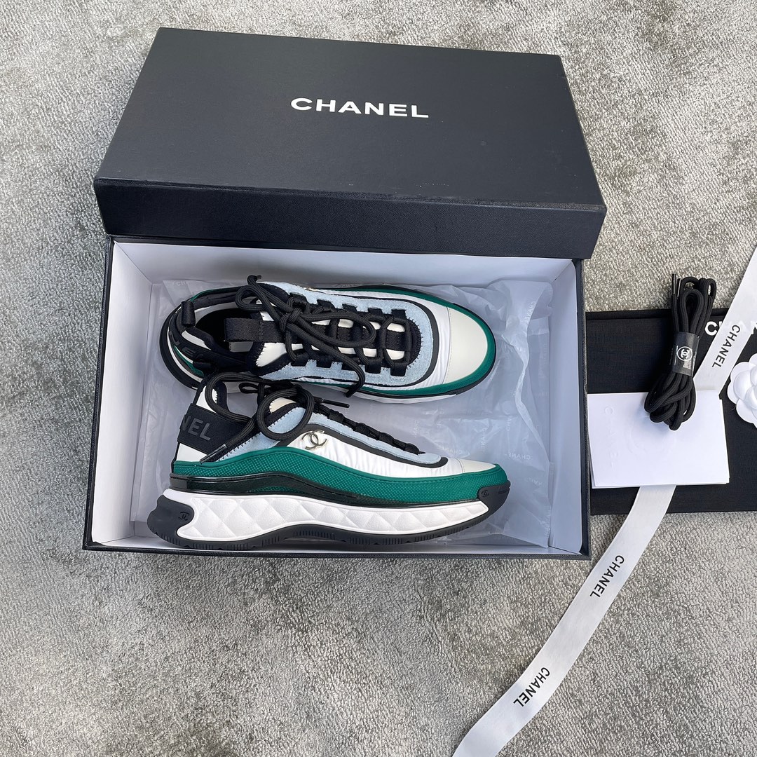 CHANEL sneakers classic small incense sneakers cowhide sheepskin leather genuine leather sole