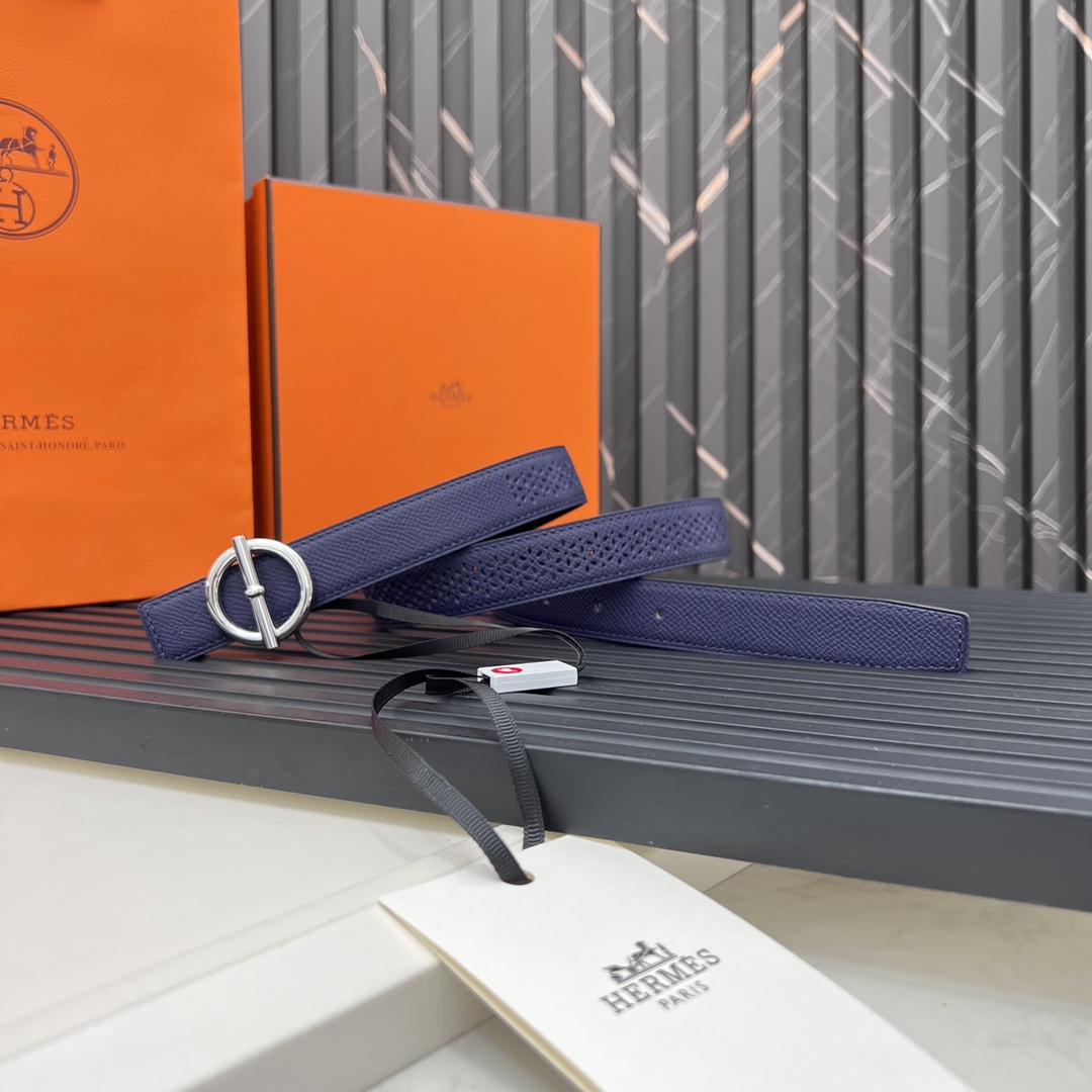 Hermes Reversible Belt in Swift and Epsom Calfskin