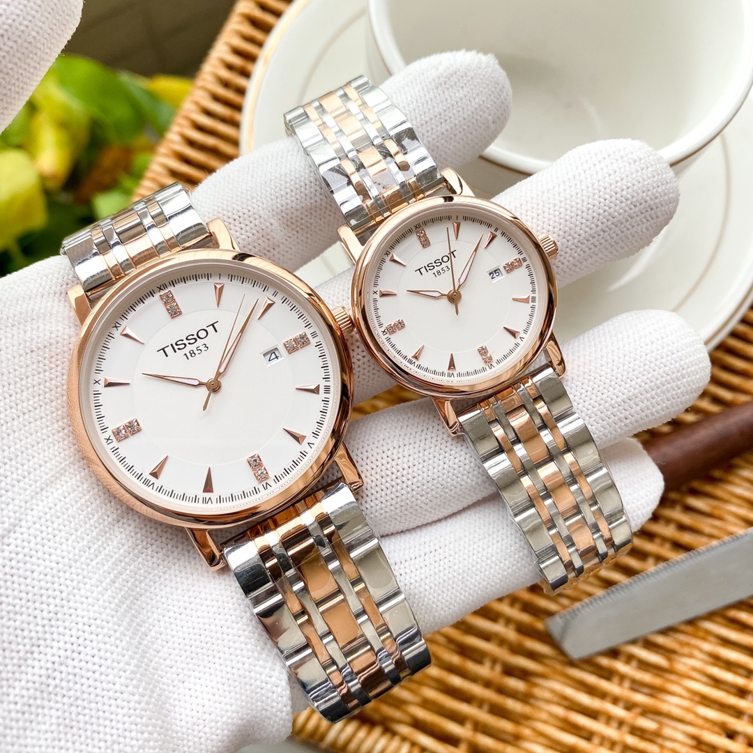 Tissot couple watch