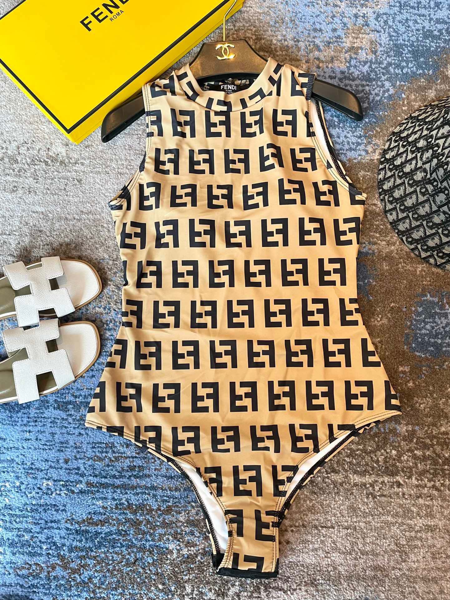 Fendi print counter new bikini