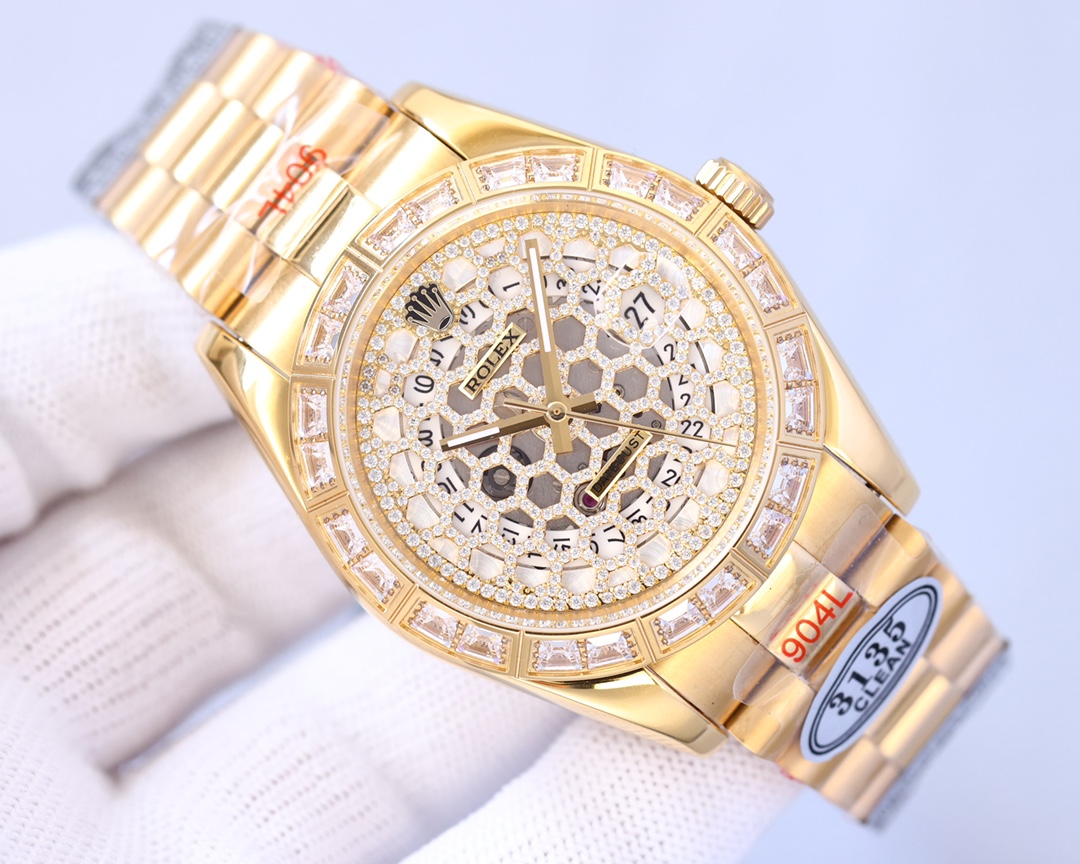 Rolex is equipped with a fully automatic 3135 imported mechanical movement