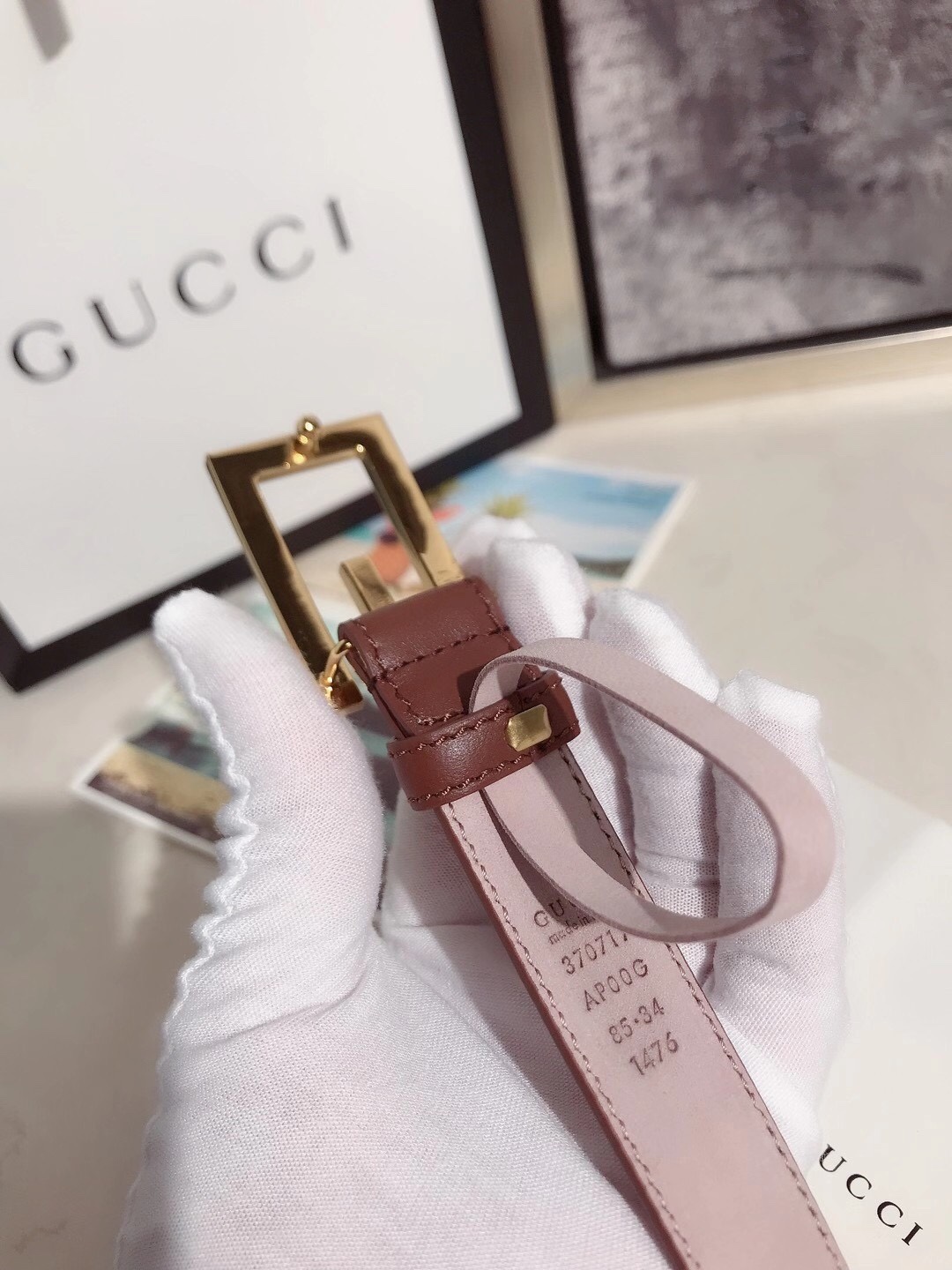 GUCCI D Italy 🇮🇹 imported cowhide