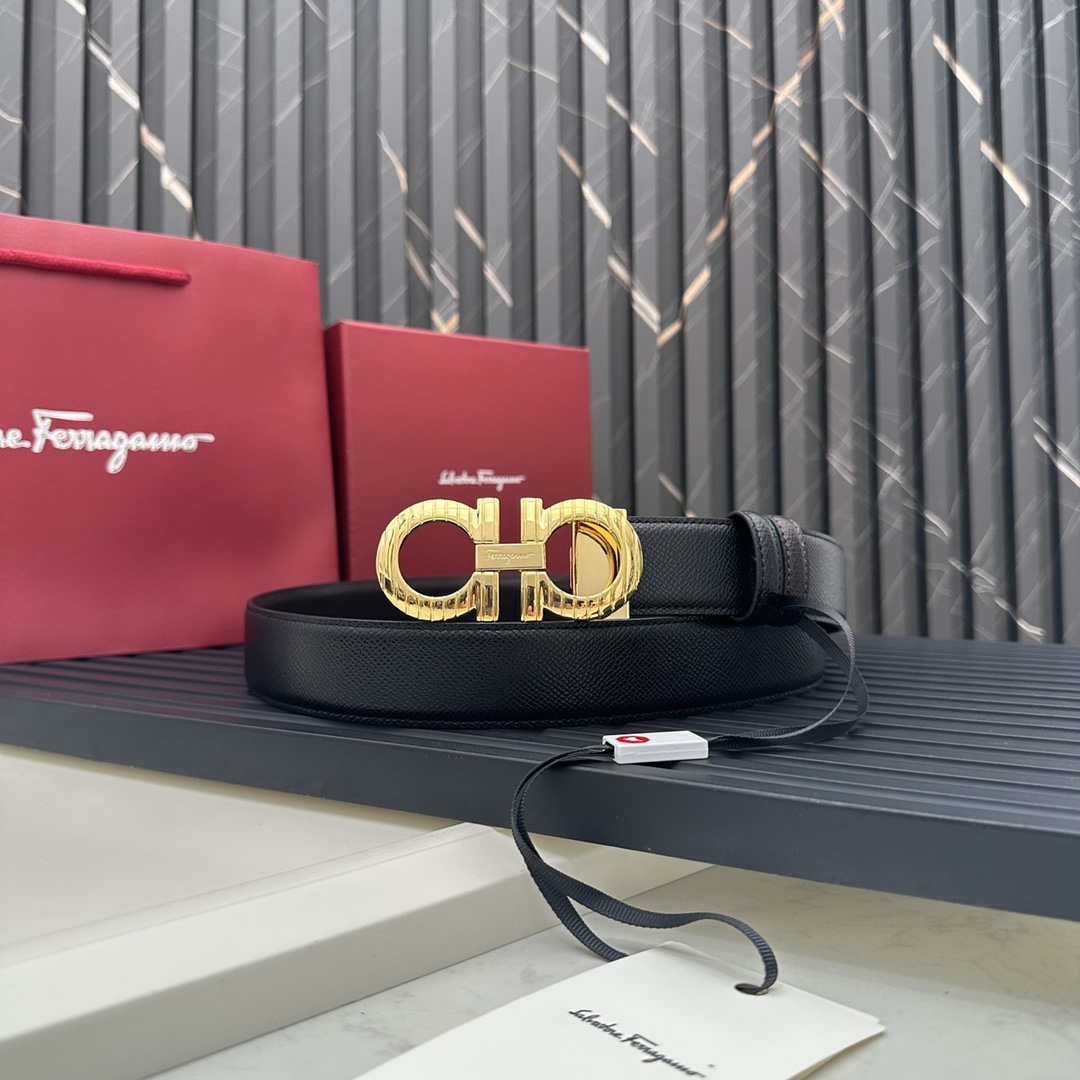 FERRAGAMO Boutique Brass Buckle