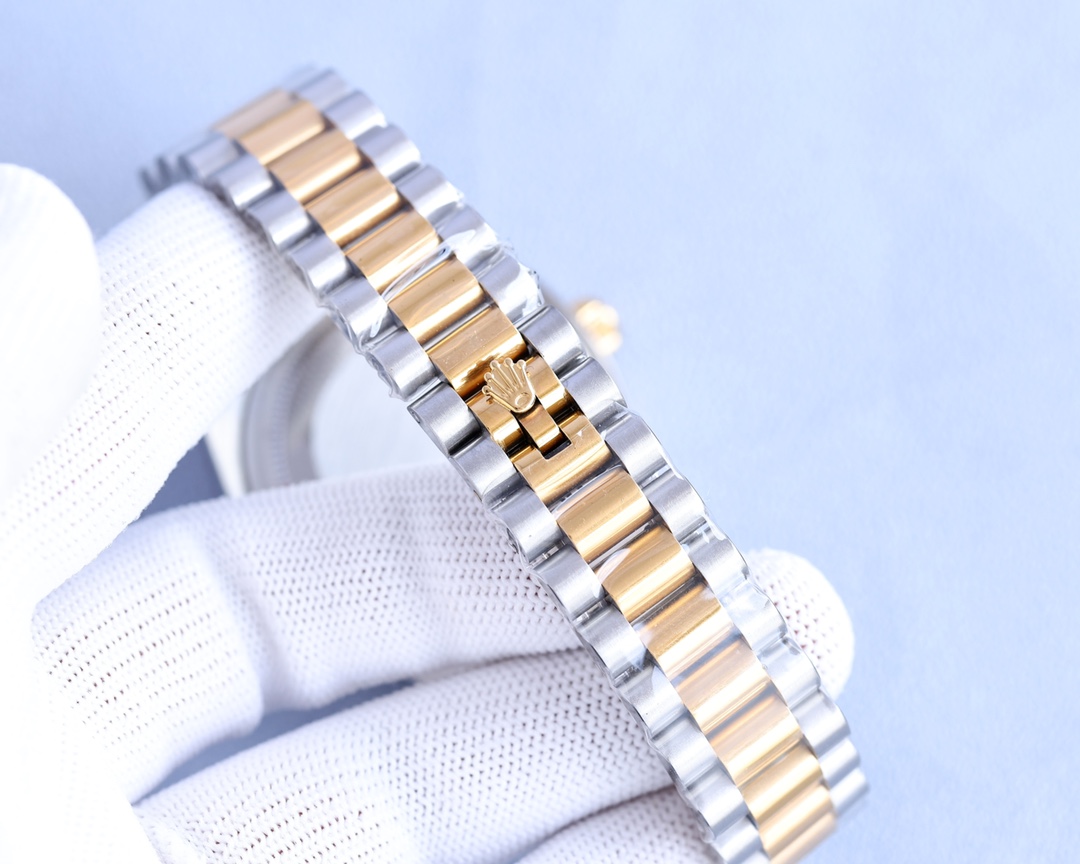 Rolex men's watch classic big three needle design