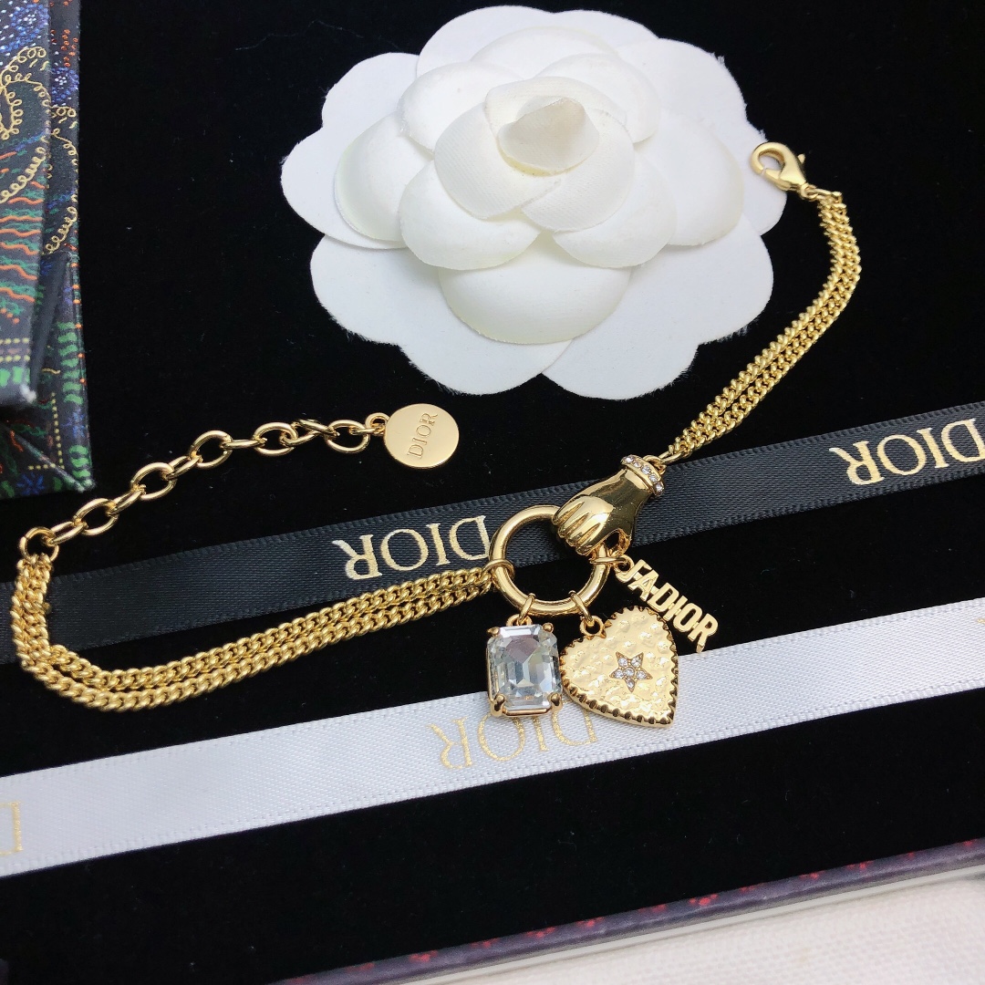 Dior Double Layer Bracelet Set