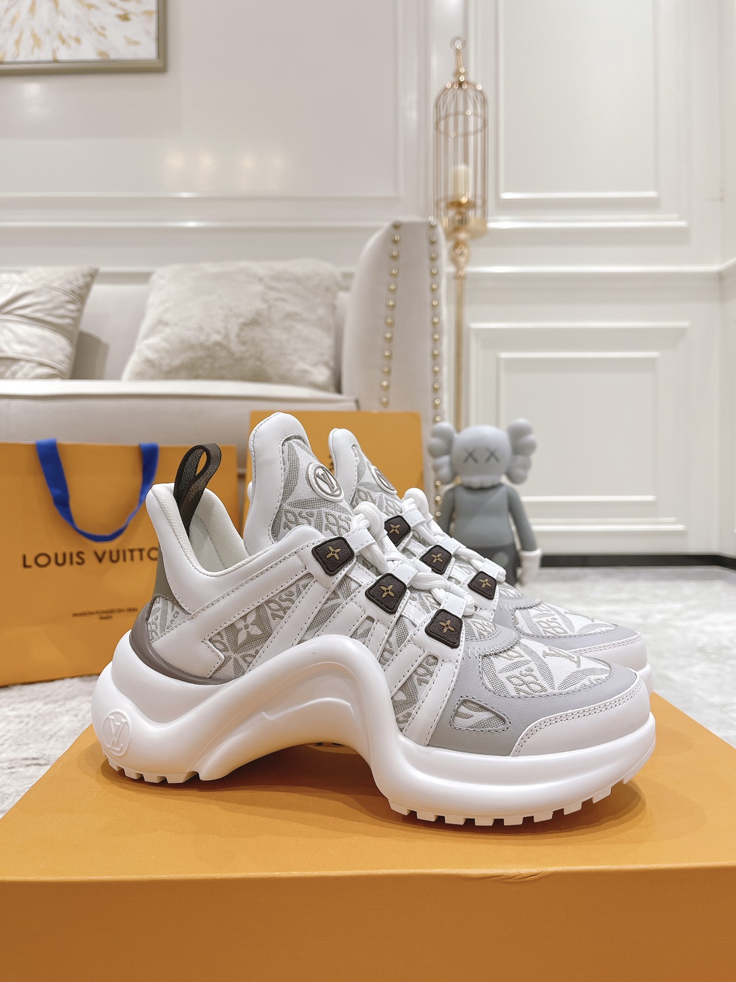 Louis Vuitton Archlight Donkey Brand Louis Vuitton Casual Sports Dad Shoes