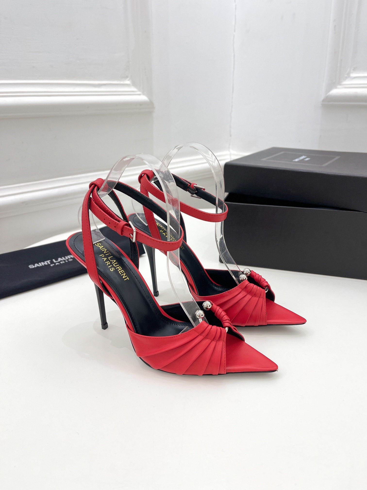 𝙎𝙖𝙞𝙣𝙩 𝙇𝙖𝙪𝙧𝙚𝙣𝙩 | 𝟐𝟎𝟐𝟏/𝐒𝐒 𝐧𝐞𝐰 YSL｜Roland 2022/fw early spring new baked high heels