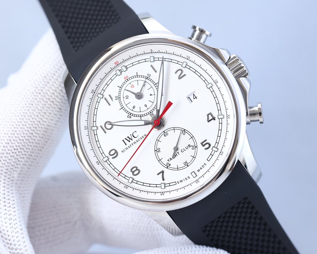 IWC- Portuguese IW390704 with Cal. 89361 chronograph movement Superluminova