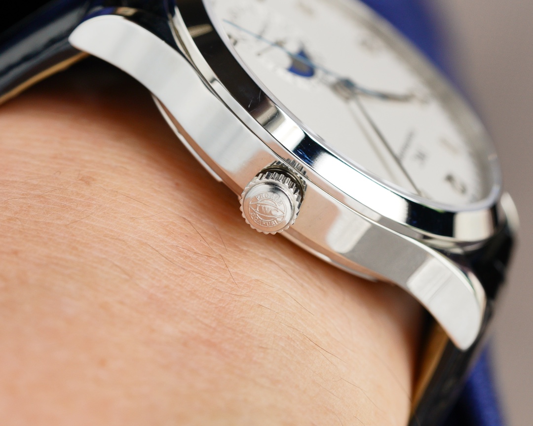 IWC- Moonphase Swiss ETA 2824-2 movement 316 stainless steel case