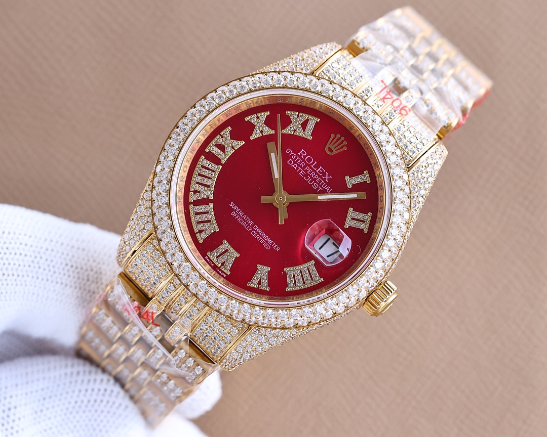 Rolex full diamond model