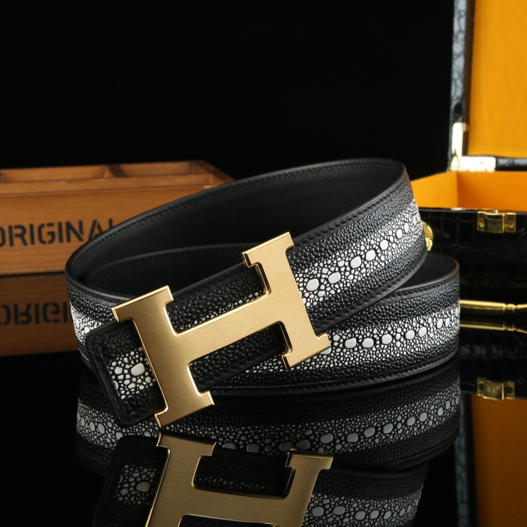 Hermes Classic 💎Steel Buckle