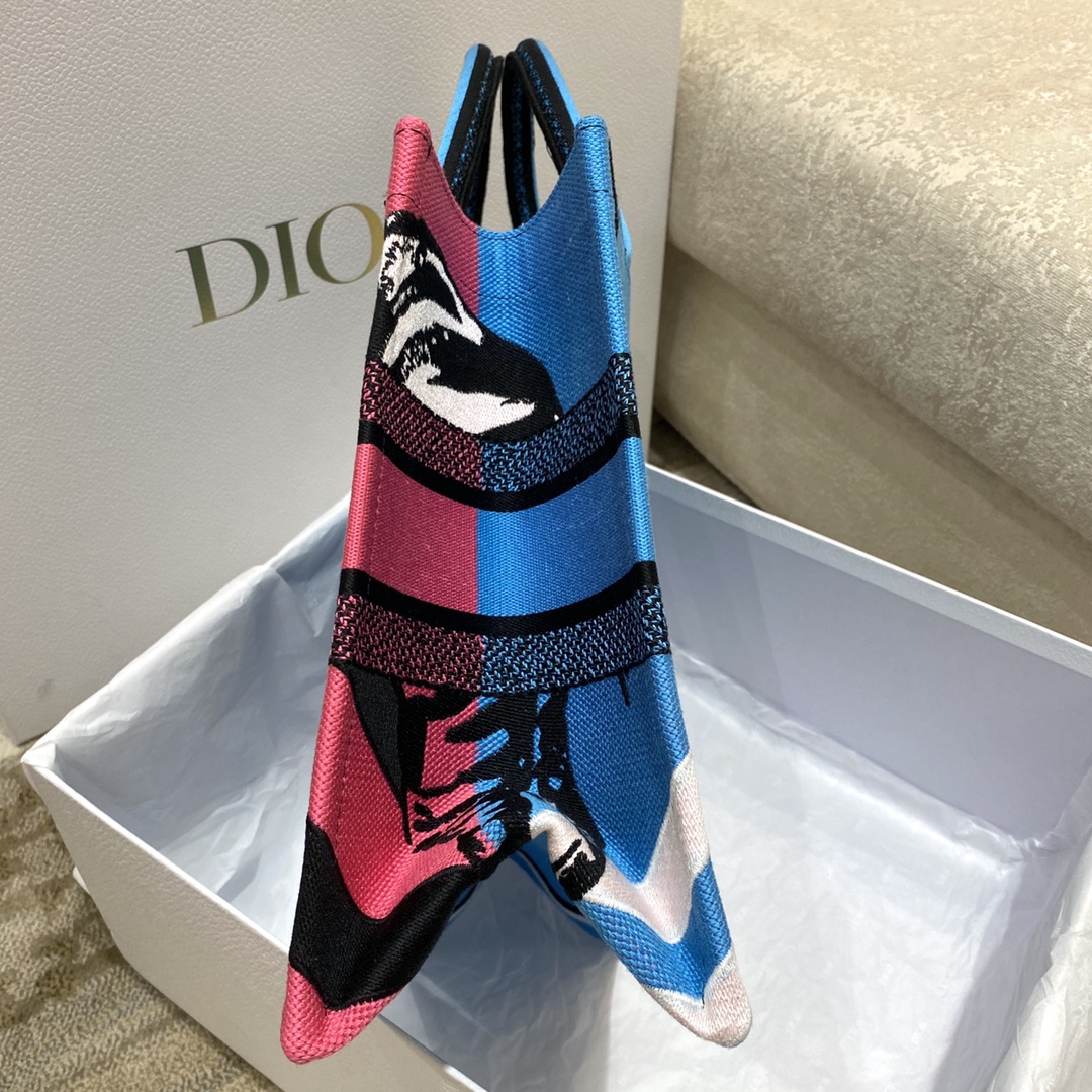 DIOR TOTE Colorful Jungle Collection