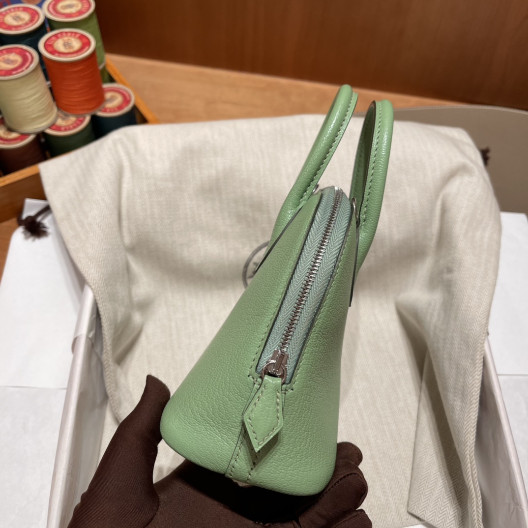 Bolide Mini 18CM Goatskin Mysore 3i Avocado Green/Cricket Green Vert Criquet