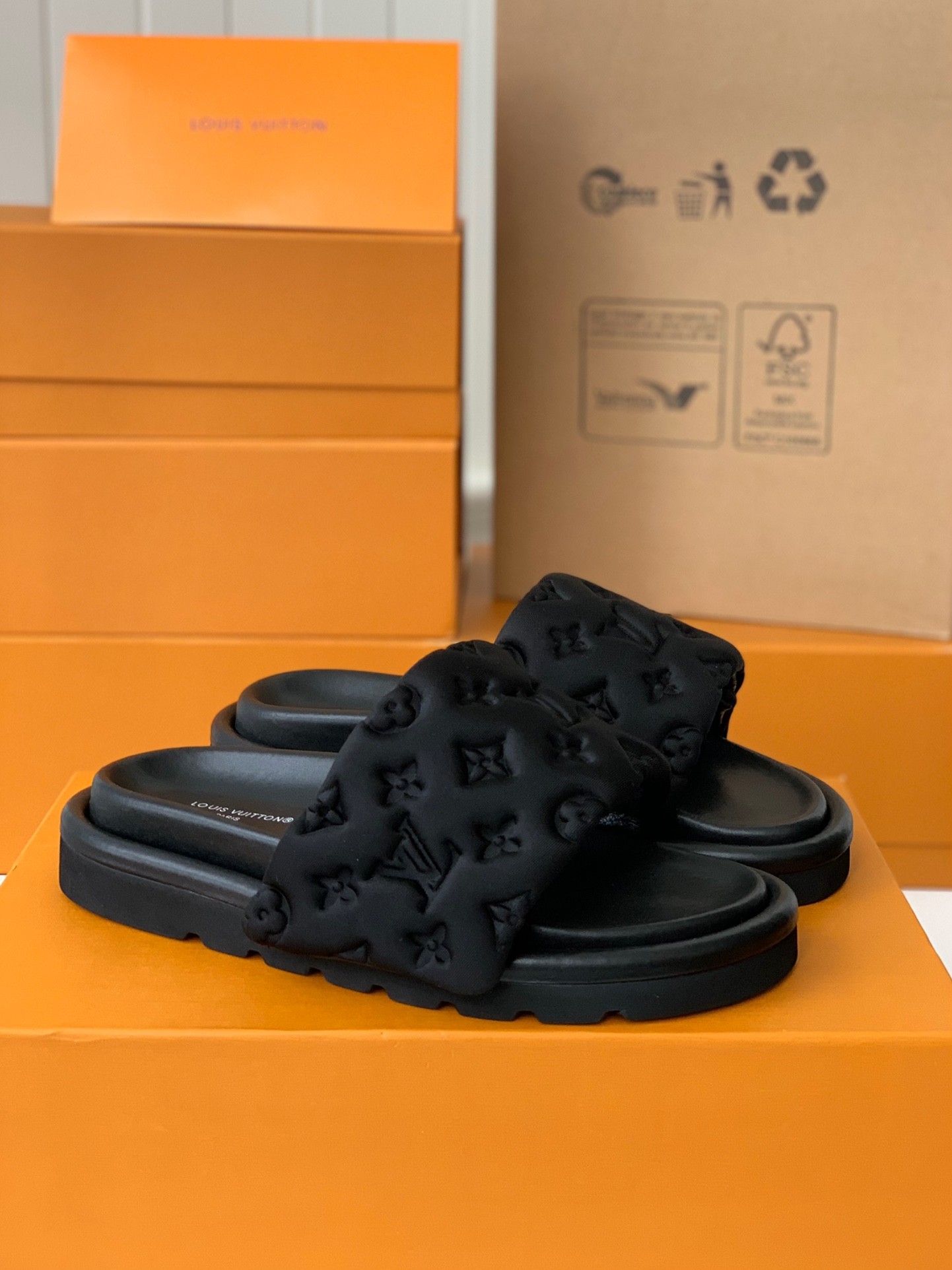 LOUIS VUITTON WOMEN'S SLIPPERS