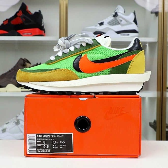 SACAI X LDWAFFLE GREEN GUSTO
