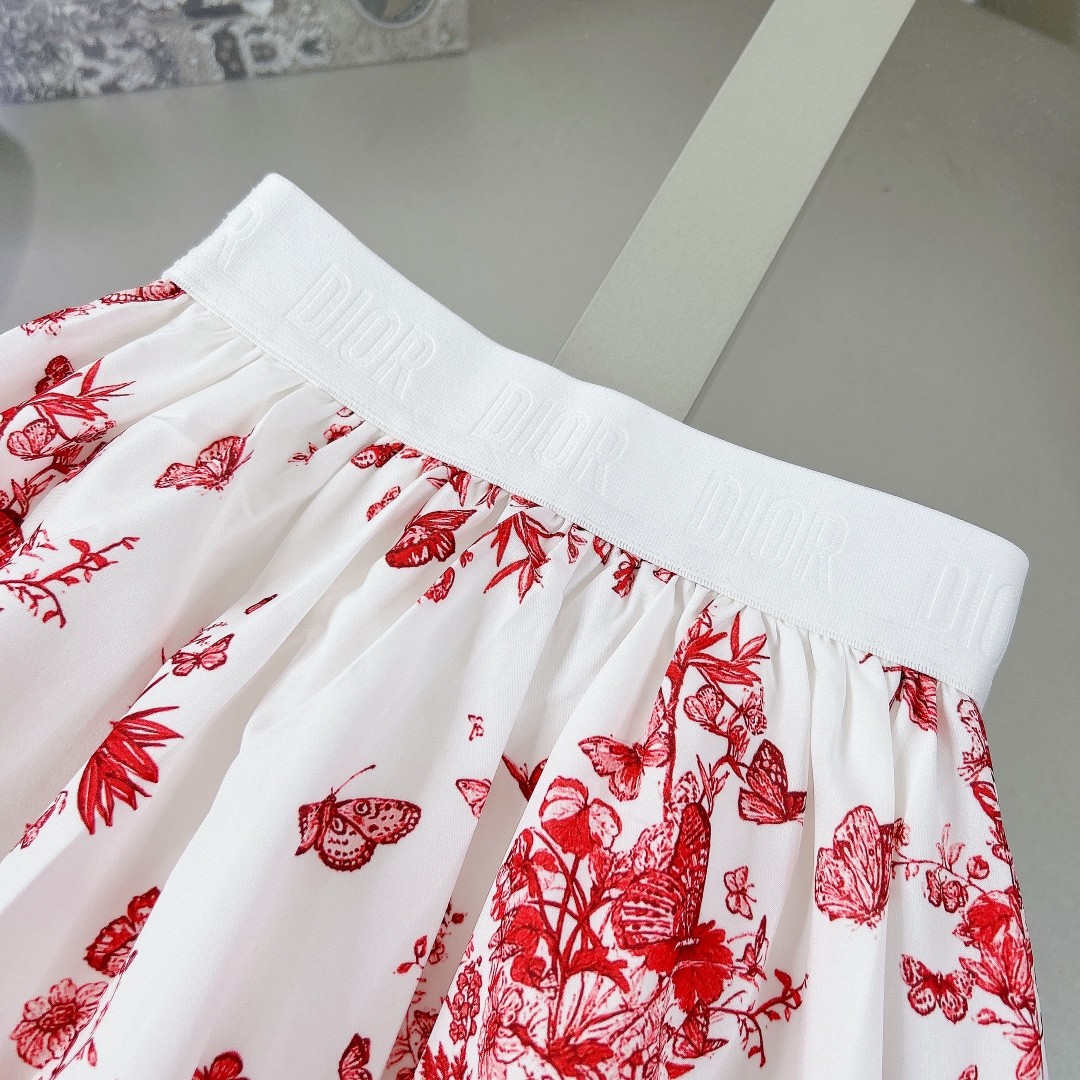 Dior spring and summer girls skirt suit