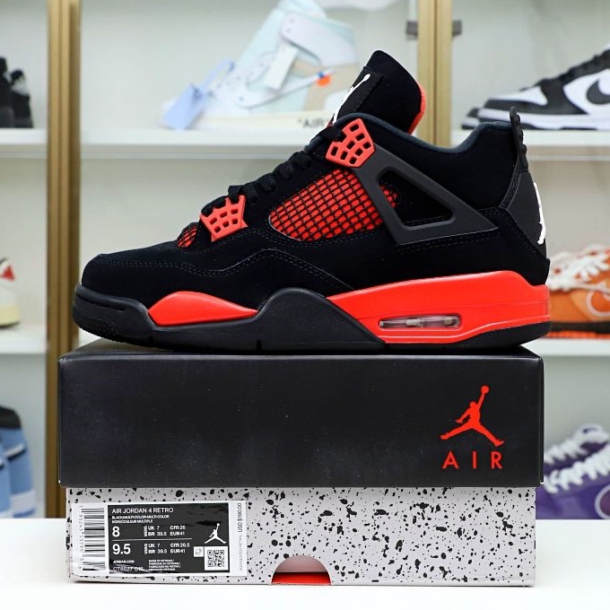 AIR JORDAN 4 RETRO RED THUNDER