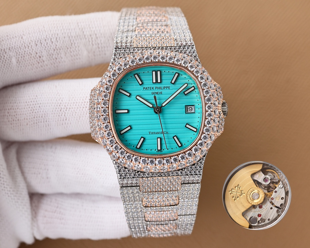 Patek Philippe Platinum Nautilus Watches