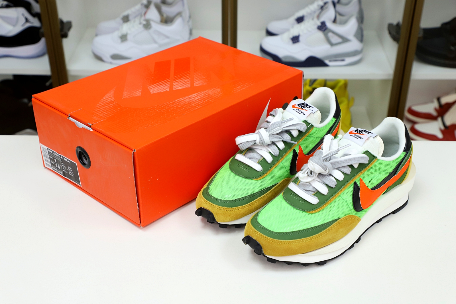 SACAI X LDWAFFLE GREEN GUSTO