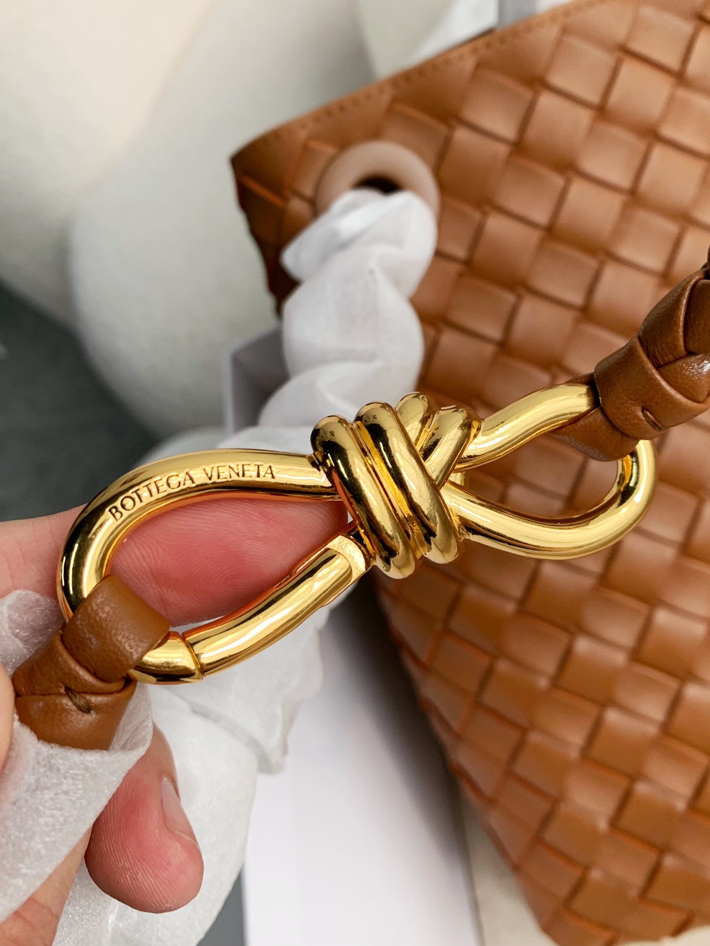 BOTTECA VENETA Knit handbags Size：32*24*12cm