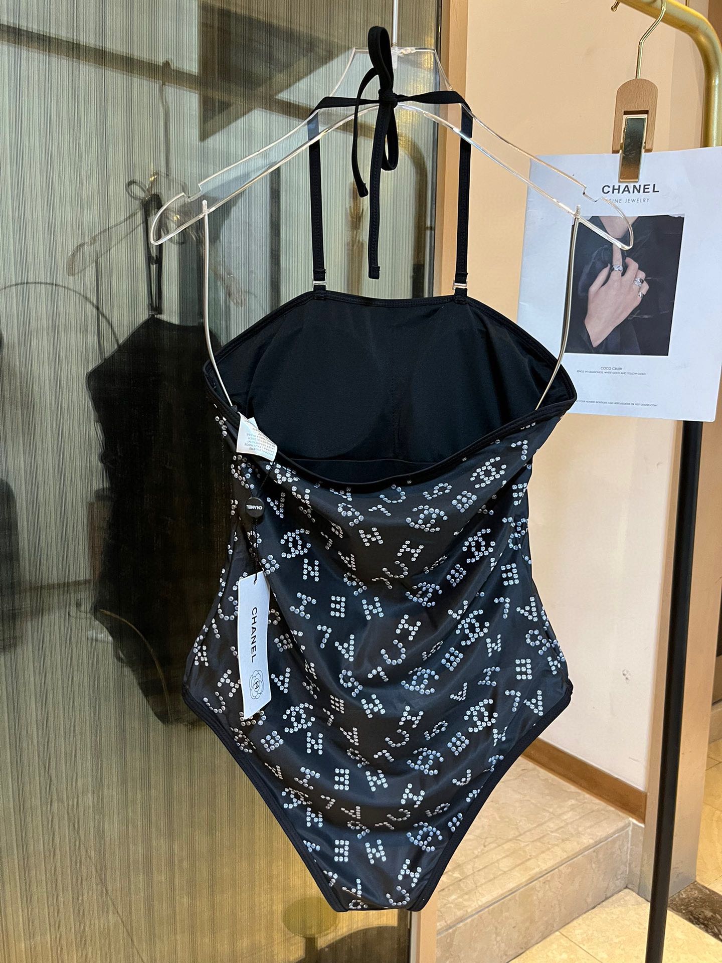 Chanel New one-piece bikini swimming costume