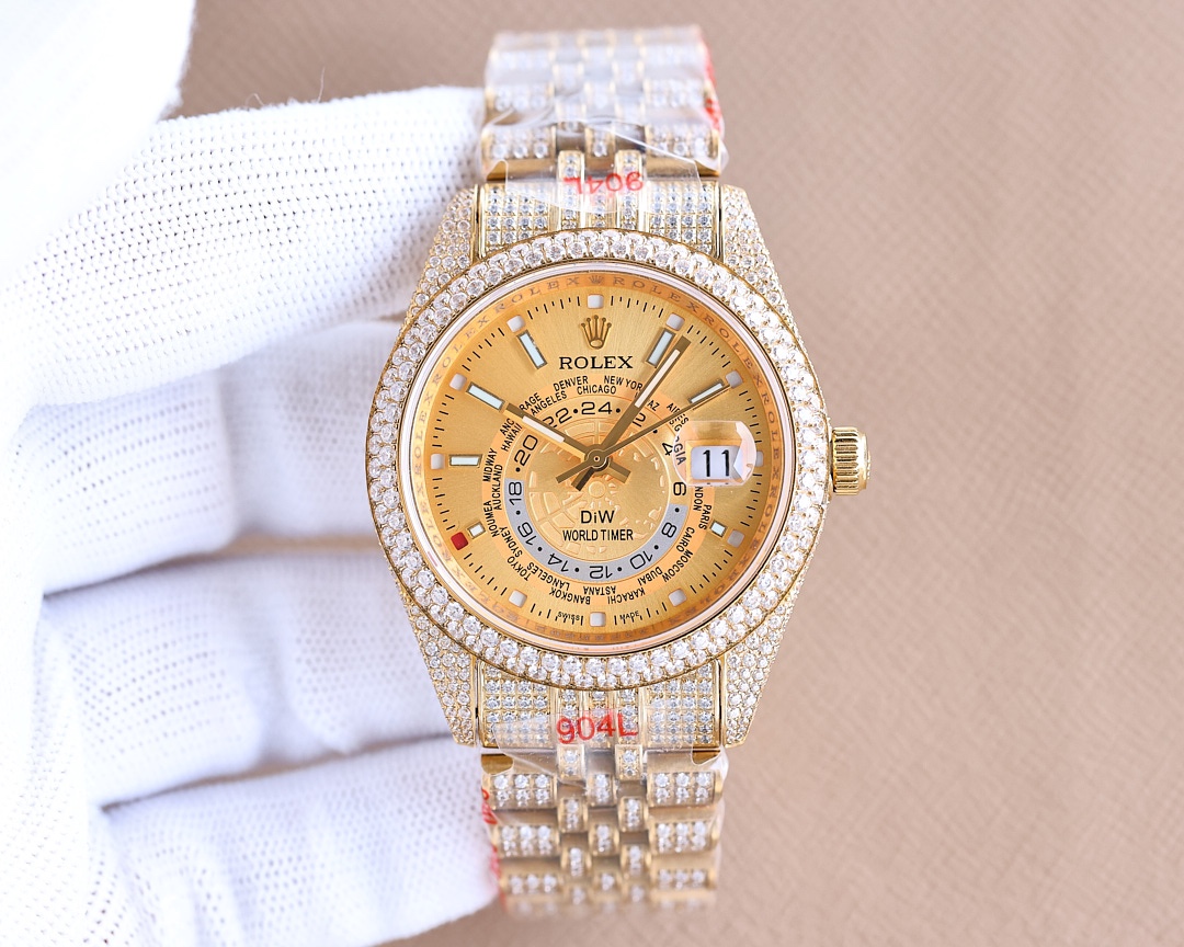 Rolex full diamond model
