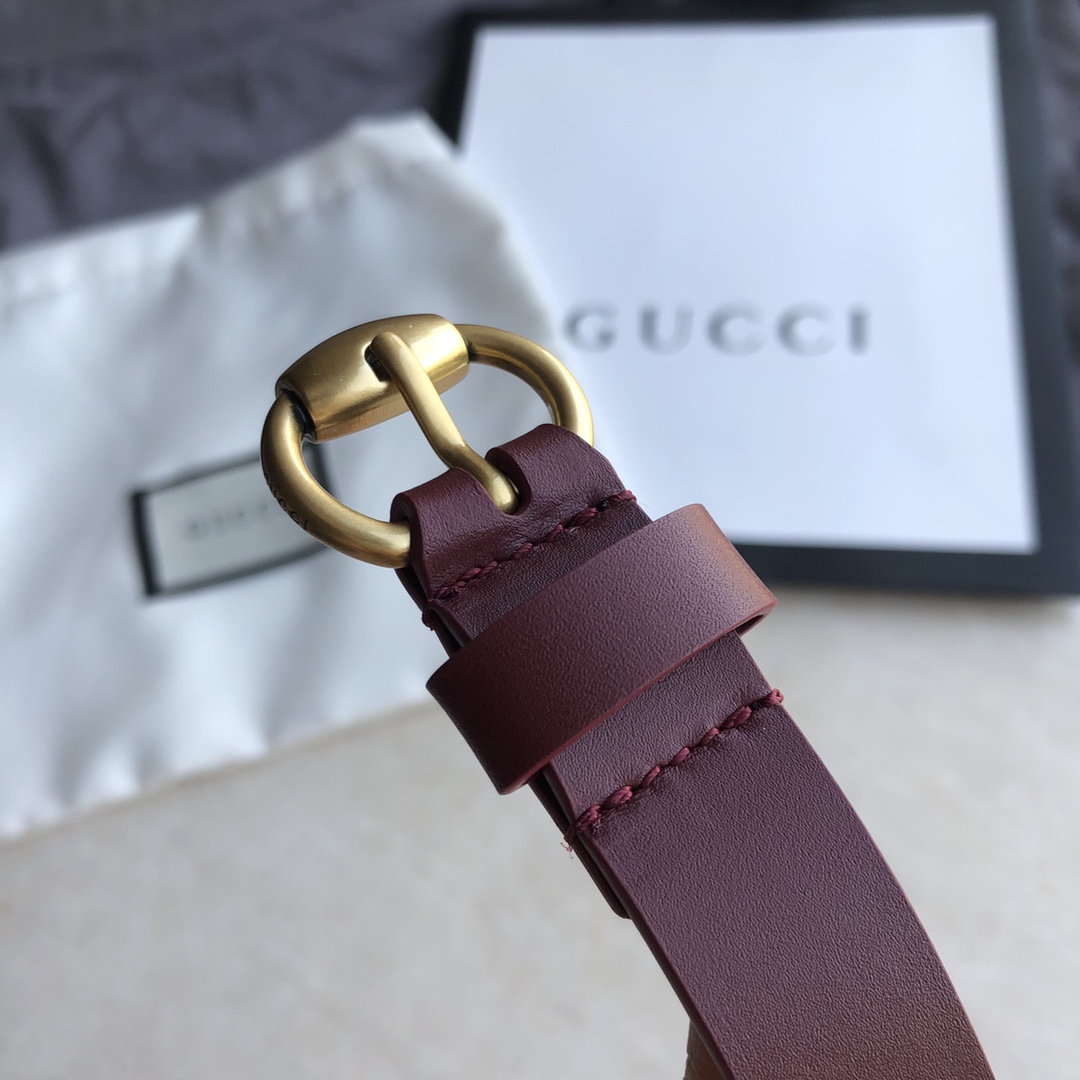 GUCCI new 2.0 retro hot trend pin buckle