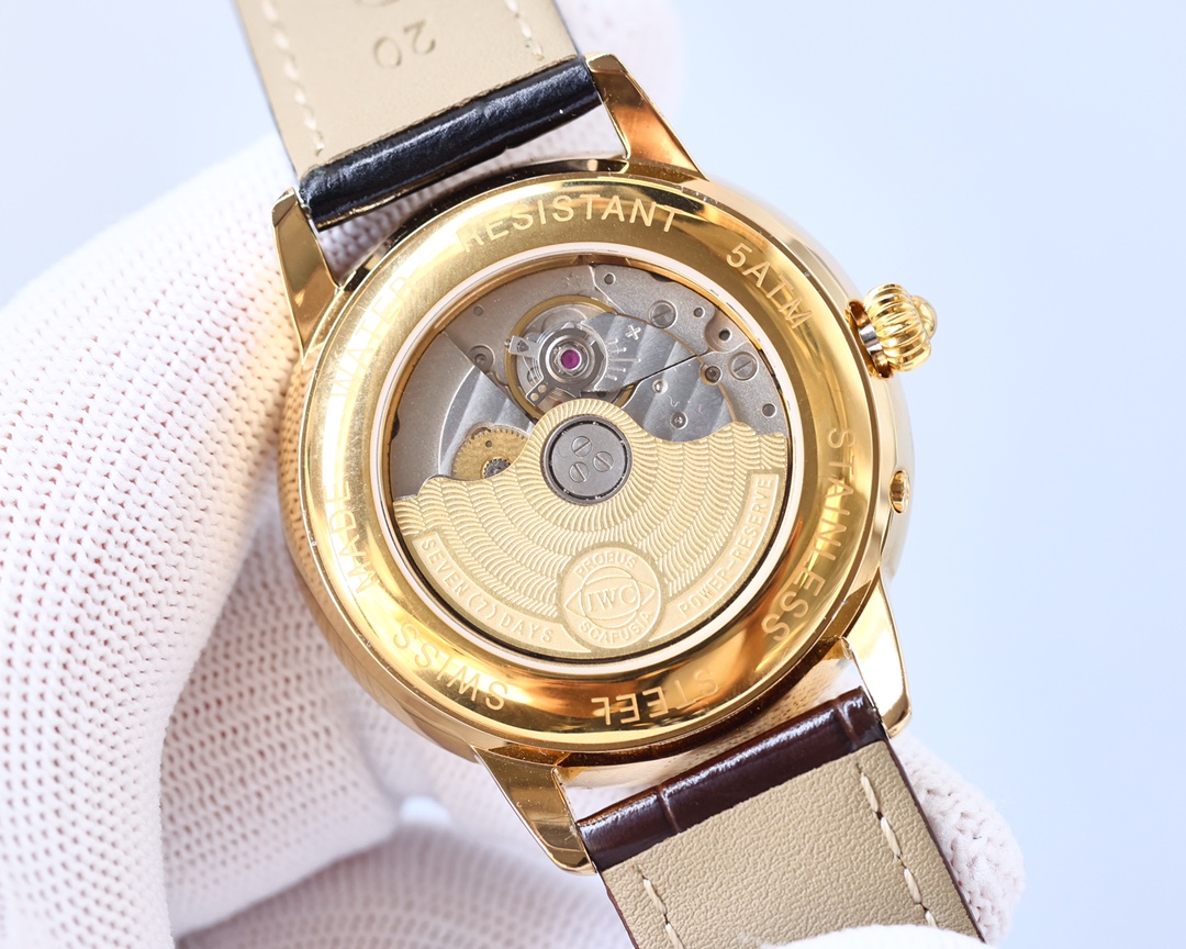 IWC- The highest version of the Portofino Multifunction Automatic with CNC grinding