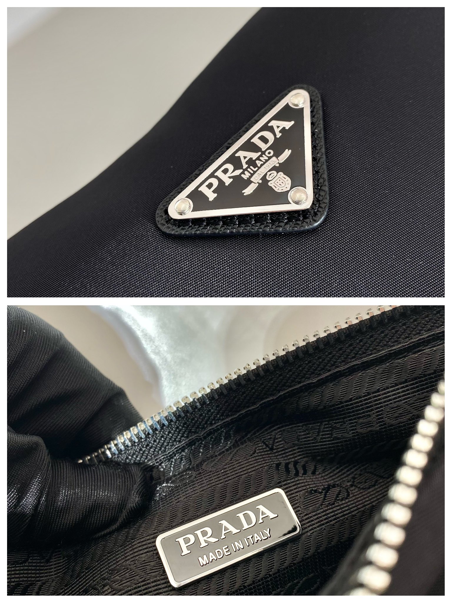 𝐏𝐑𝐀𝐃𝐀 Triangle Crossbody Bag