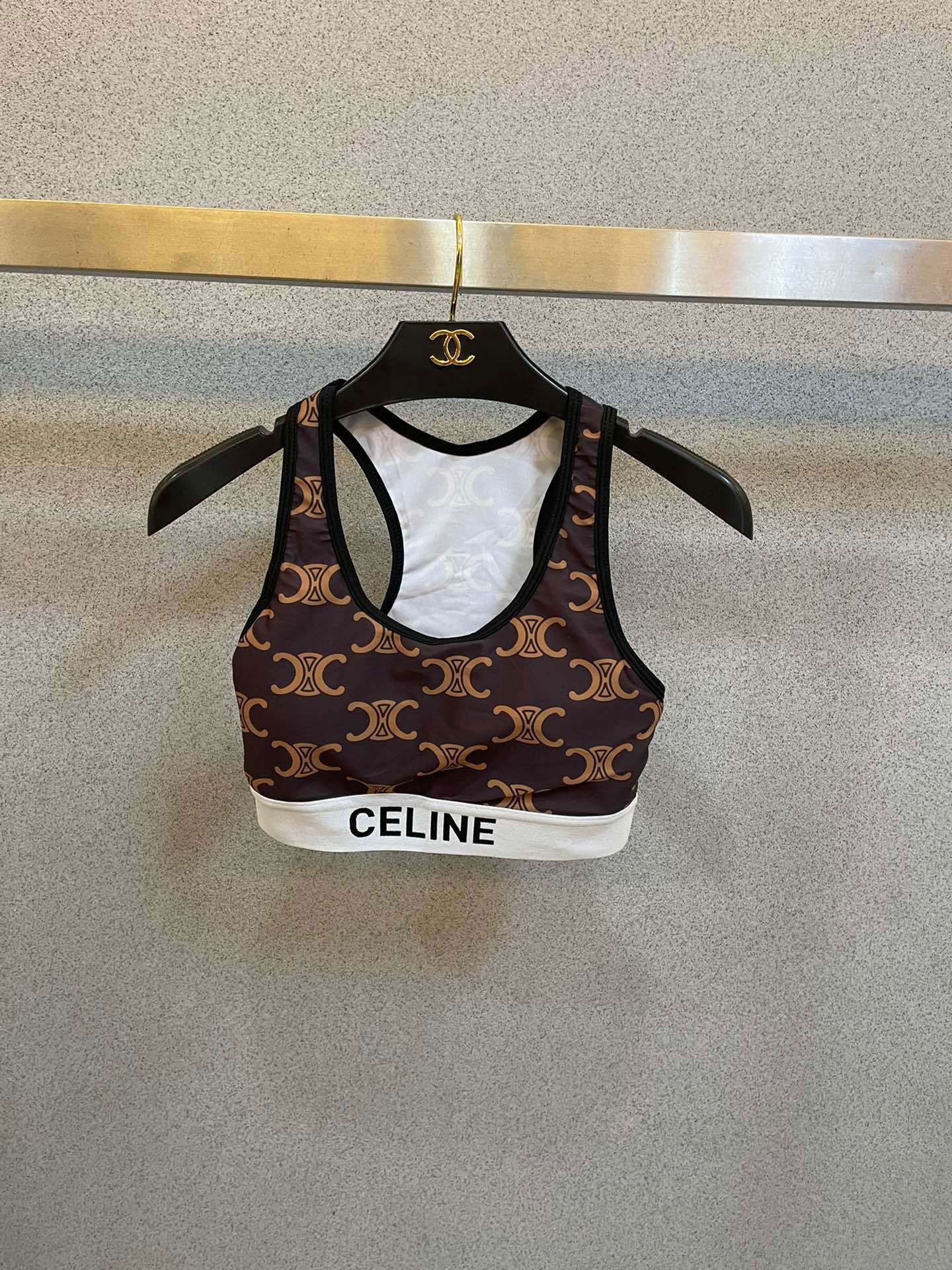 Celine New Old Floral Separate Swimsuit