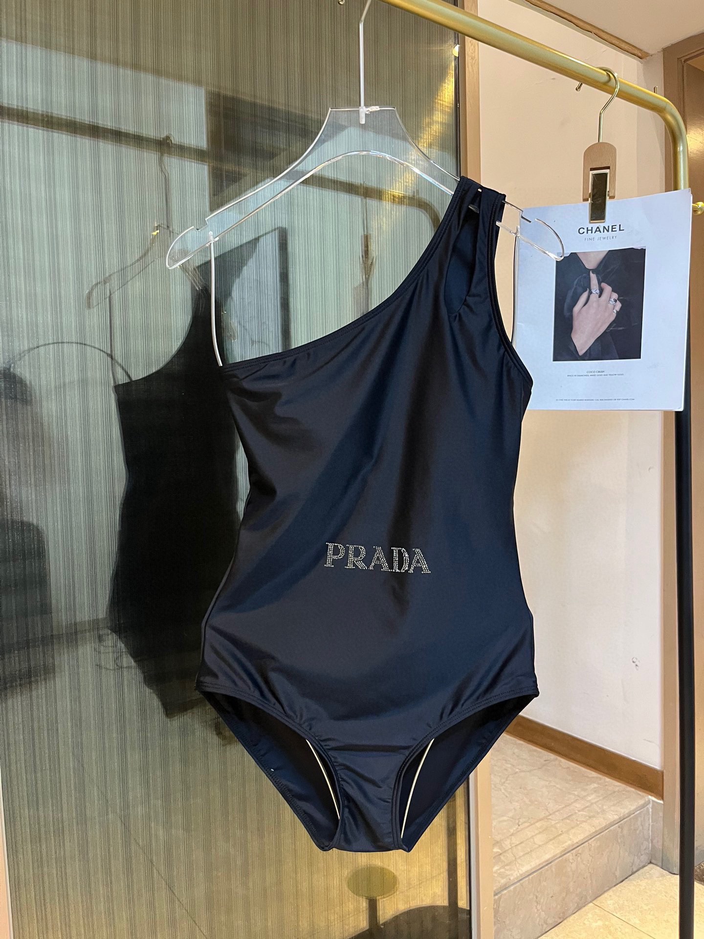 Prada New One-Piece Bikini Swimsuit