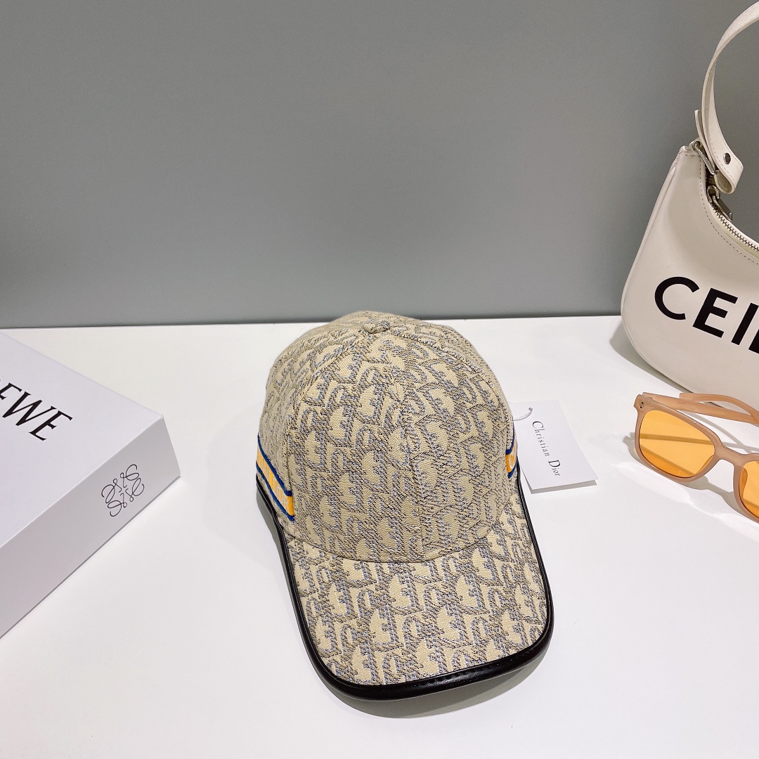 Dior (Dior) new original single embroidery baseball cap