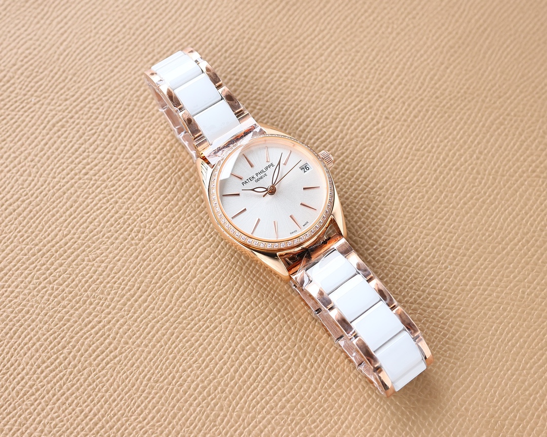 Patek Philippe V8 Edition Fashion Women's Watch Simple Three Needles