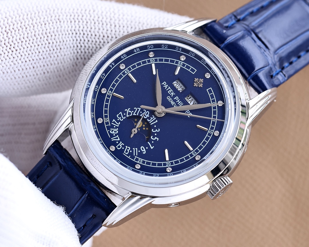 Patek Philippe One-piece stamped double-layer stainless steel case